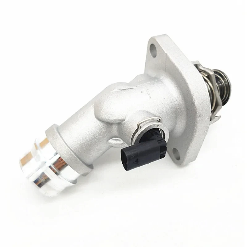 255002 E085 Aluminium Thermostat Gehäuse Montage 25500-2E085 Für Hyundai Elantra Kona Veloster Kia Soul Forte Forte5 2,0 L – Detail 3