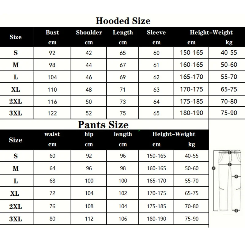 Sportswear Men's Fashion Hoodie Solid Color suit Men's Sweatshirt Drawstring Sweatpants Gym Casual Sportswear 2-piece Set Winter