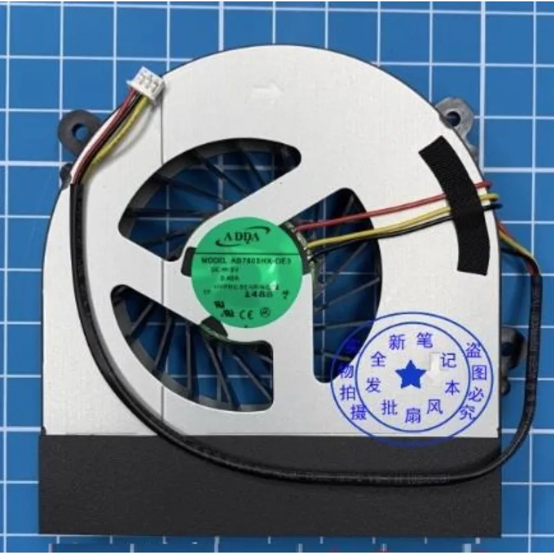 

New CPU Cooler Fan for Hasse K650C K66E K590S K790S K350 Laptop Cooling Fan AB7905HX-DE3