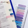 KindFuny 6 Series Color Self Adhesive Memo Pad Sticky Notes  Bookmark Point It Marker Memo Sticker Paper Office School Supplies 6