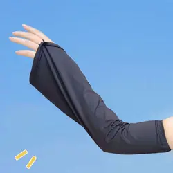 Anti-UV Arm Cover Cycling Arm Sleeves Driving Sunscreen Sleeves Summer Sunscreen Sleeves Ice Silk Arm Sleeves Women Arm Sleeves