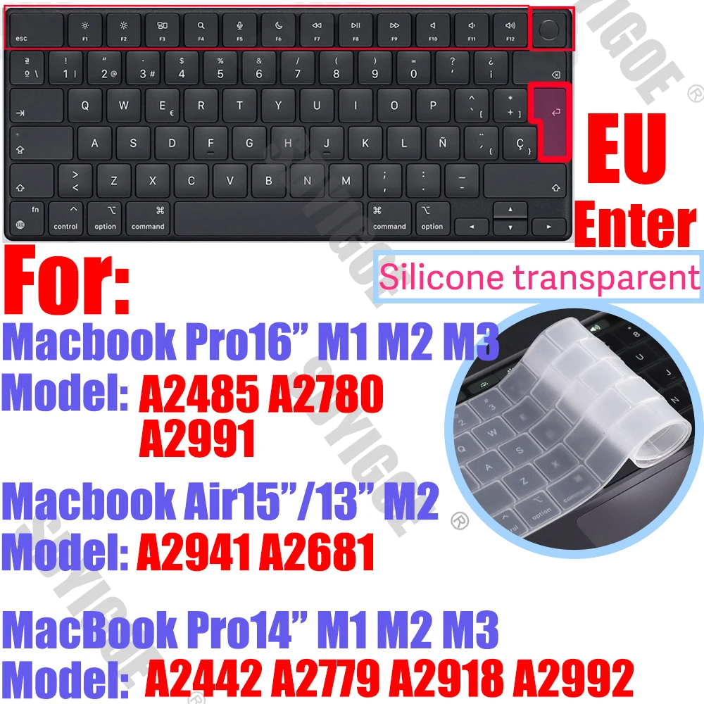 Premium Silicone Keyboard Cover Skin