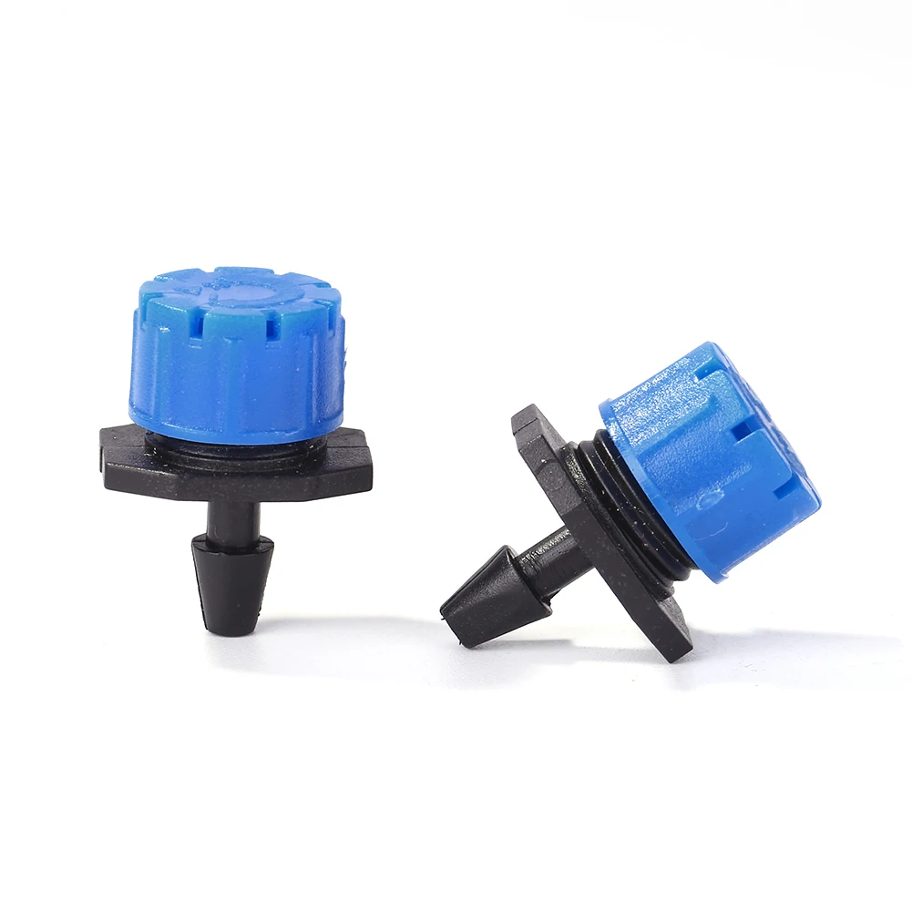 Adjustable Water Dropper 100PCS Micro Flow Irrigation Hose Drip Head Kit Adjustable Nozzles Drip Irrigation SprinklerDripEmitter garden sprinkler plants irrigation kits plant waterer irrigation sprinklers garden irrigation nozzle drip irrigation drip irrigation sprinklers garden dripper