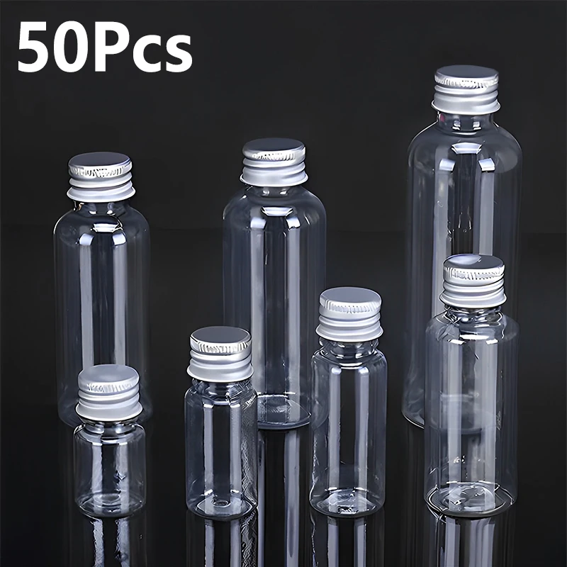 https://ae01.alicdn.com/kf/S1b411a650d0e4dc5ab4302a0d30c110ez/50Pcs-5-100ml-Empty-Transparent-Bottle-With-Aluminum-Screw-Lid-Refillable-Sample-Bottle-Portable-Lotion-Container.jpg