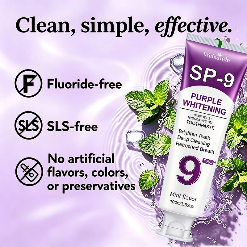 Teeth Whitening Hydroxyapatite Toothpaste with Menthol