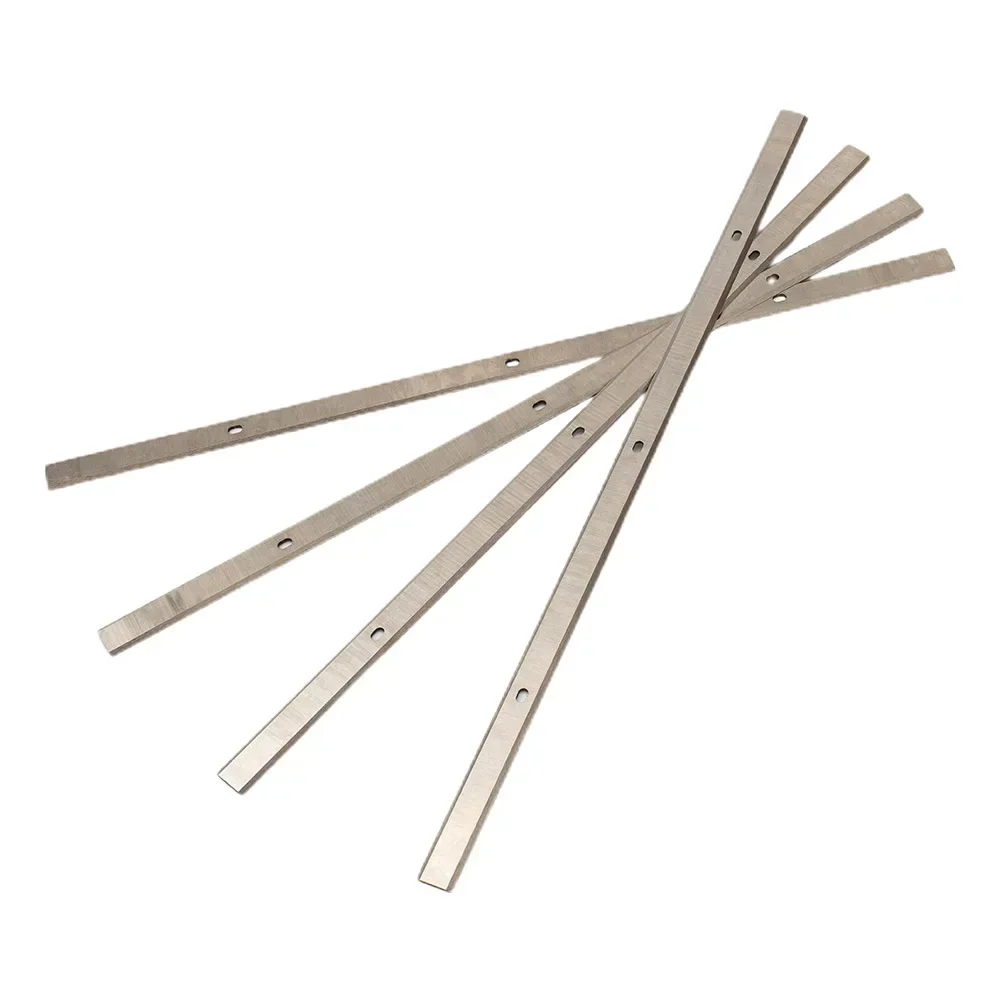 4Pcs 330mm HSS Wood Planer Blade 330x12x1.5mm For DH330 DH316 Double Edge Electric Planer Woodworking Machinery Parts
