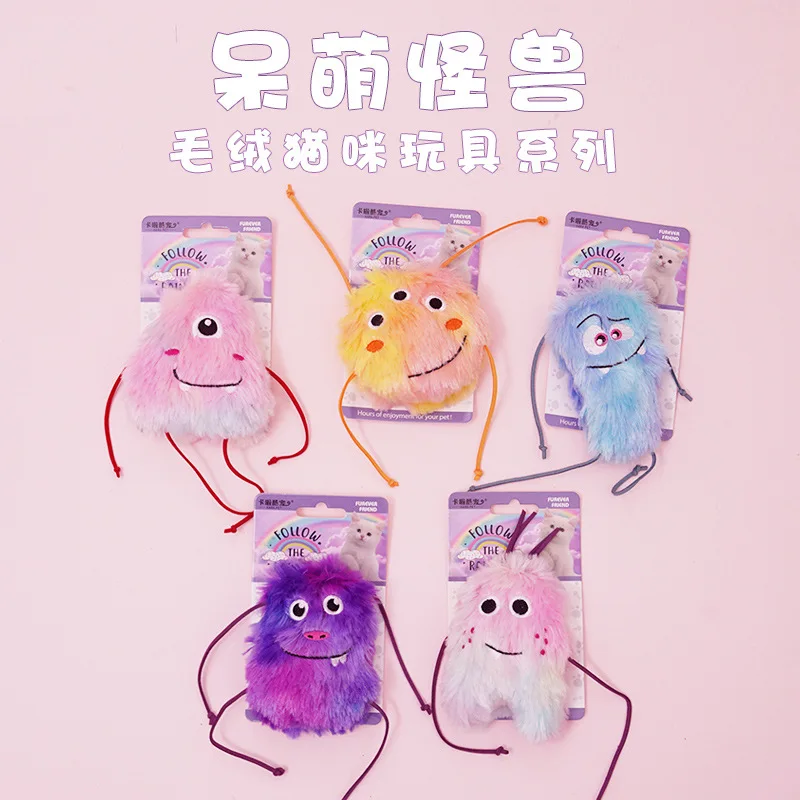 

Забавная игрушка для кошек, колокольчик с пером и Кошачьей Мятой, кукла в форме животного, ПЭТ, пеньковая веревка, кошачья удочка, товары для домашних животных, жевательная игрушка для зубов