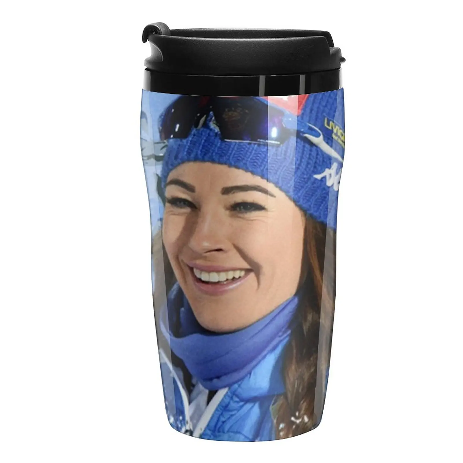 

New Dorothea Wierer biathlon Travel Coffee Mug Creative Cups Cups For Cafe Coffee Glasses