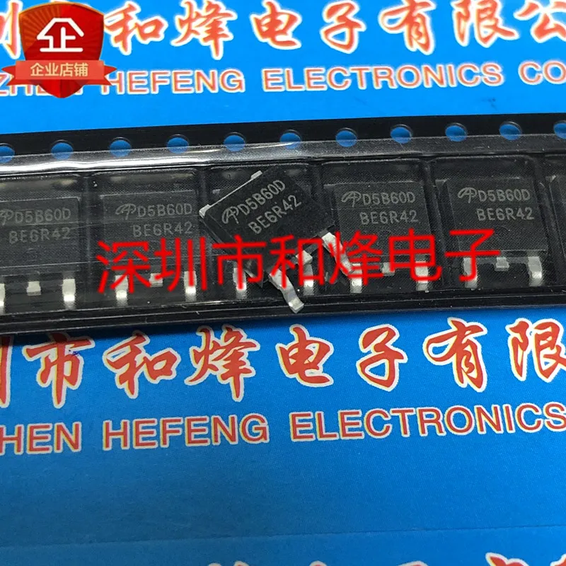 

5PCS-10PCS D5B60D AOD5B60D TO-252 600V 10A NEW AND ORIGINAL ON STOCK