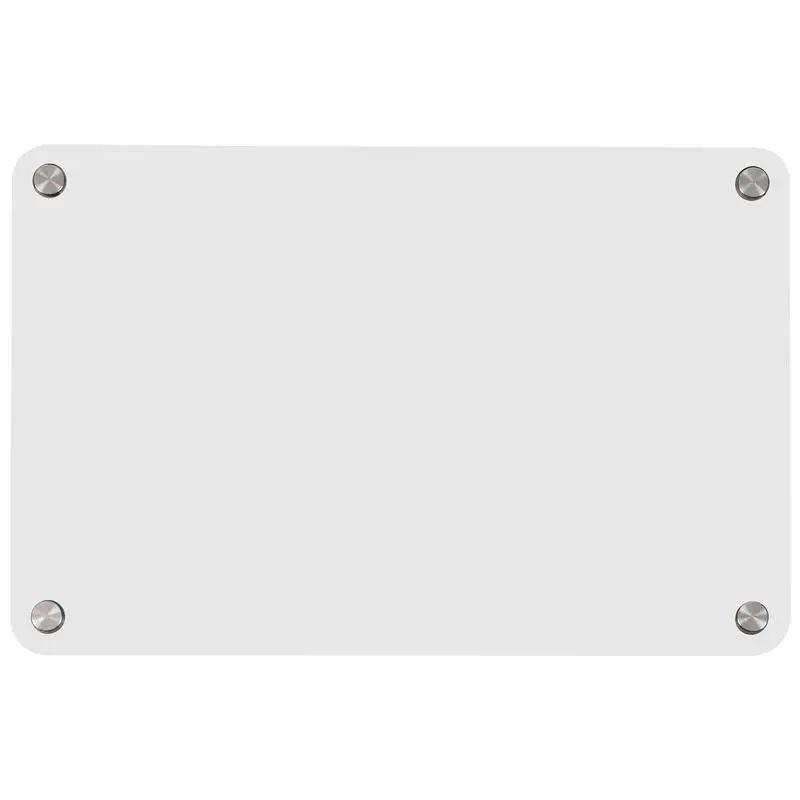 

Clear Dry Erase Board Message Calendar Magnetic Refrigerator Fridge Whiteboard Blank Acrylic Blank Dry Erase Board