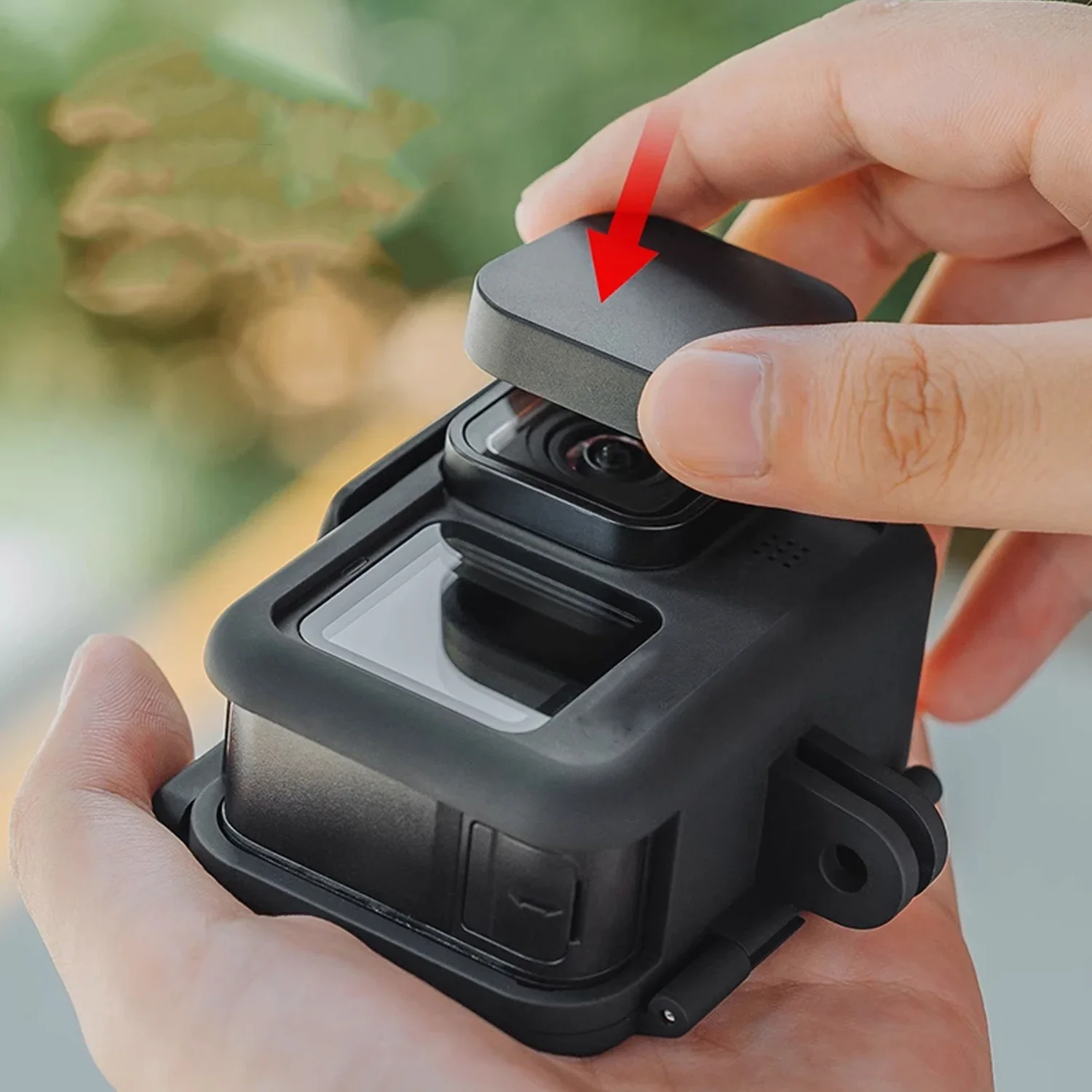 Lot de 10 Protège-Objectif Silicone pour GoPro 13/12/11/10/9