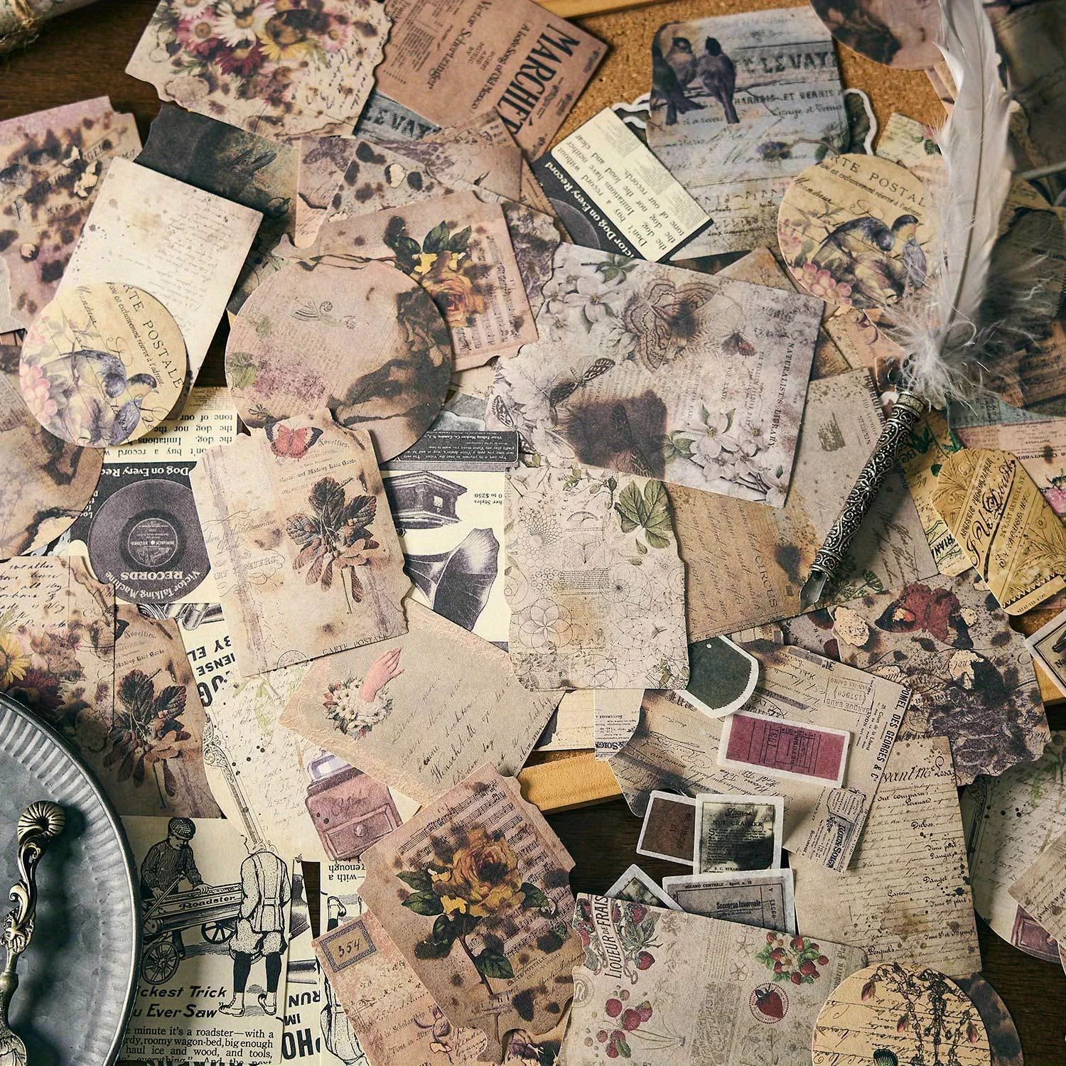 Why 200pcs Vintage & DIY Style Paper Elements Are a Game-Changer for ...