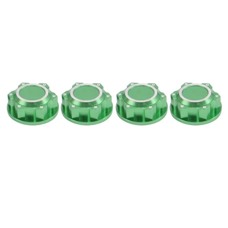 Better-4Pcs 알루미늄 For Arrma 1/5 Kraton 8S Outcast 8S RC 자동차 24Mm 헥스 휠 너트 휠 허브 커버 방진 및 미끄럼 방지