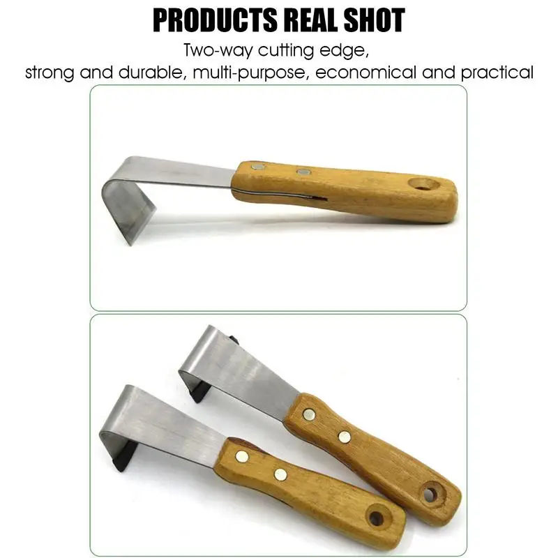 Tree Bark Removal Tool Fruit Tree Bark Manual Stripping Tool Multifunctional Shaving For Patio Park Woodworking Garden