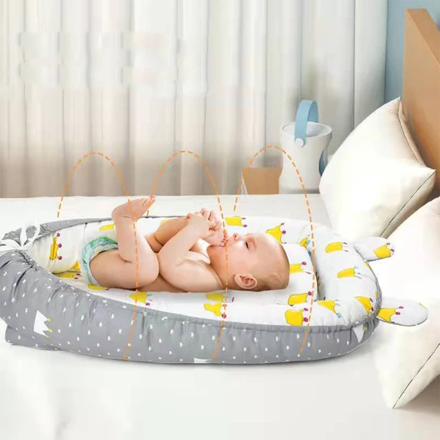 Lit accent de bébé avec oreiller portable, lit de voyage CPull