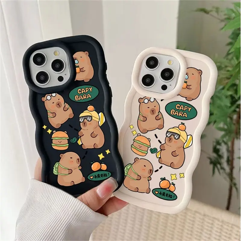 Cute Soft Capybara Phone Case - Adorable and Protective Cover