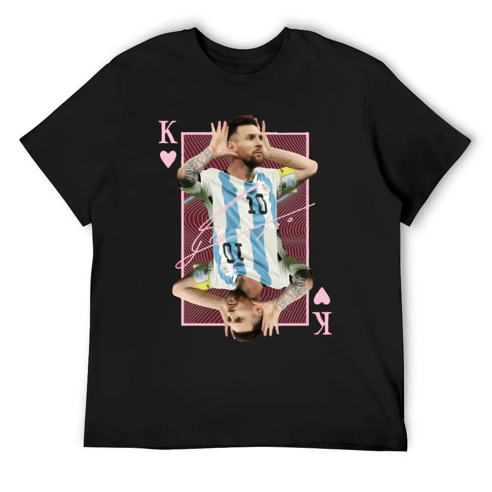 Fresh Celebration Gost And Andrre E Messi E Argentina No.10 Capra Caricatura 10 T-Shirt Move Top Tee Creative Funny Geek A