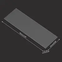 Single Flat Microscope Glass Slides Reusable Laboratory Lens Adapter 50pcs 2