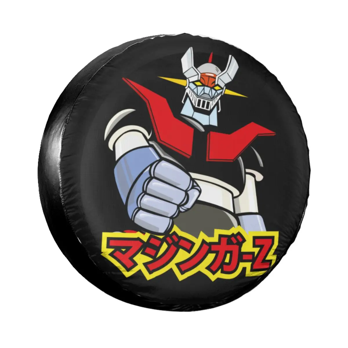 windshield cover for sun Goldorak Grendizer Spare Wheel Tire Cover Case Bag Pouch for Jeep Pajero Anime UFO Robot Goldrake Dust-Proof Vehicle Accessories Tire Cover Car Covers