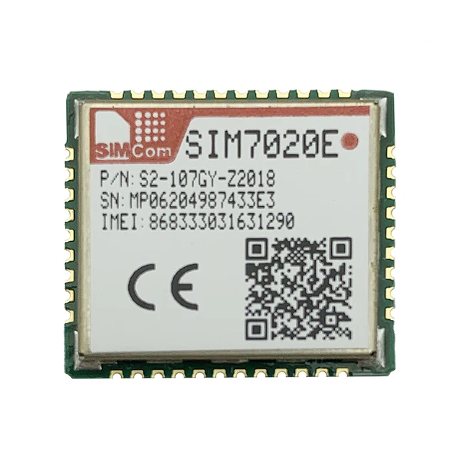 SIMCOM SIM7020 SIM7020E Multi-Band B1/B3/B5/B8/B20/B28 LTE NB-IoT SMT Type M2M Module Compatible with SIM800C