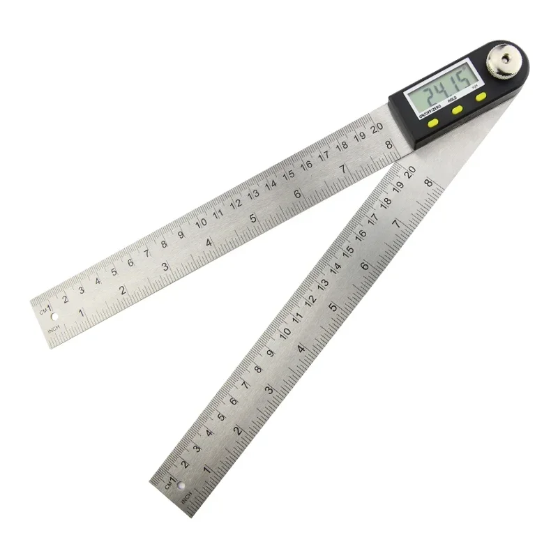 Digital Protractor Goniometer Electronic Carpenter Tools Angle Finder Multi Angle Measuring Ruler Digital Meter