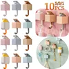 1-10PC Cartoon Cat Hook Self Adhesive Dormitory Bedroom Door Hanger Hook Key Umbrella Towel Cap Coat Rack Wall Animal Decor Rack 1