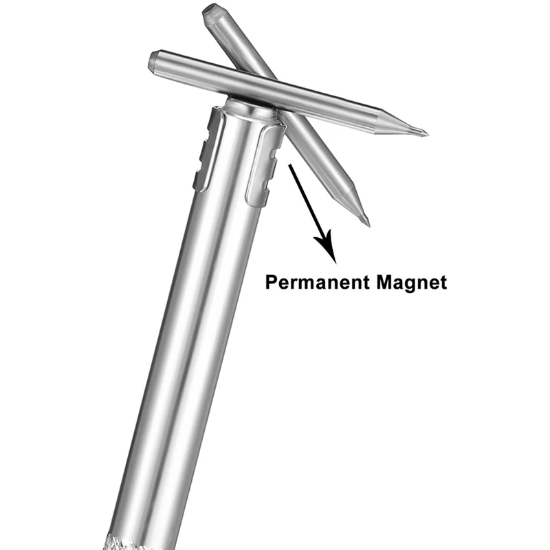 30 Pieces Tungsten Carbide Scriber With Magnet Aluminium Etching Engraving Pen With Clip For Ceramics Glass Marble