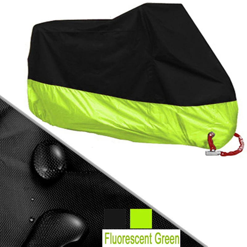 All-Season Waterproof UV Protective Motorcycle & Scooter Cover - Outdoor/Indoor Dust & Rain Shield