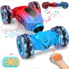 RC Stunt Car Toys for Kids Adults Boys Girl Double Sided Flip 2.4G Remote Control 360° Rotation Off Road Twist Drift RC Car Gift 1