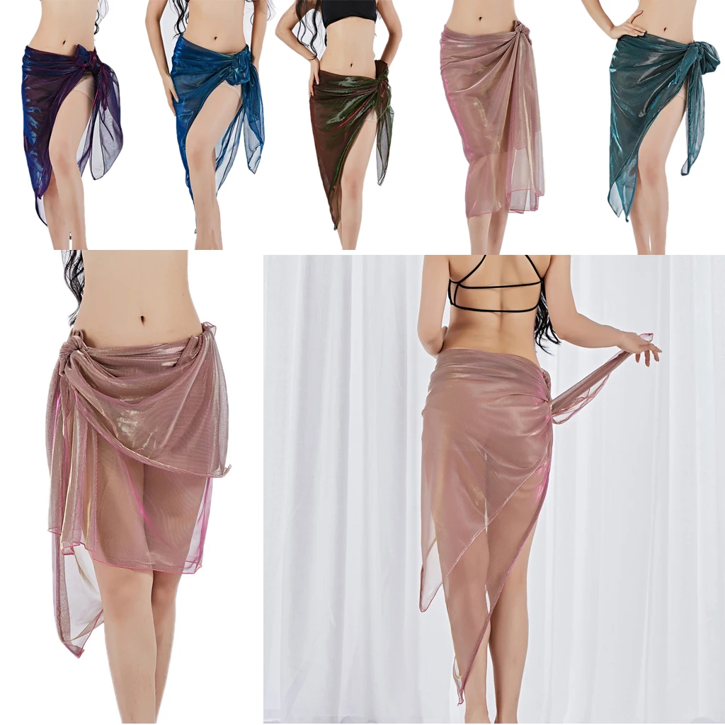 Belly Dance Hip Scarf - Hip Skirt Belly Dancing Belt Triangle Shawl Belts Waist Chain for Women