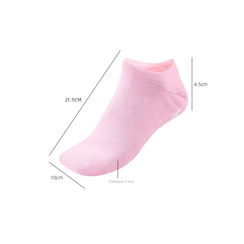 Multicolor Cotton Gauze Silicone Socks Foot Care Massage Moisturizing Feet Gel Socks Anti Cracking Foot Protection