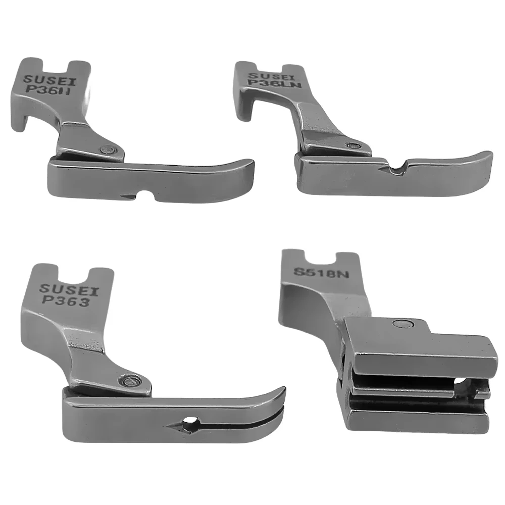 Zipper Presser Foot Set for Industrial Lockstitch Sewing Machines