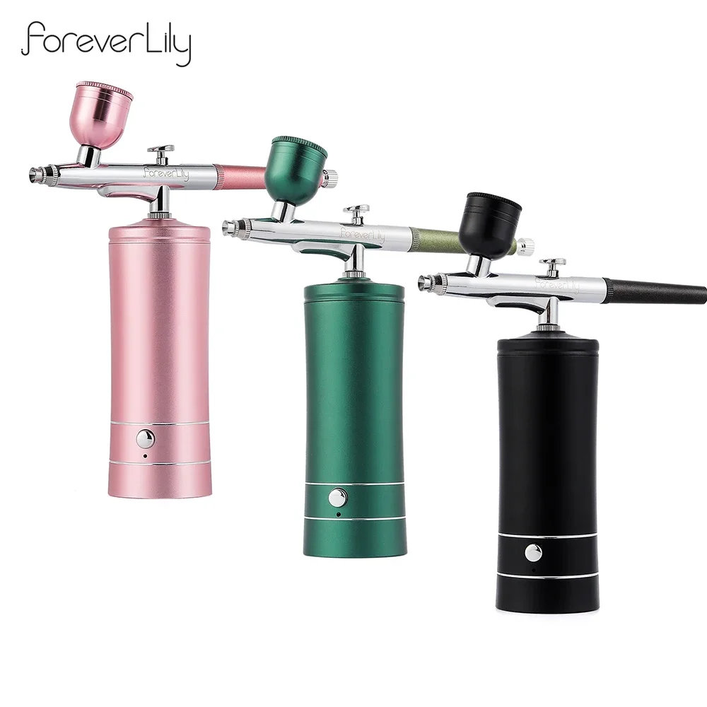 Portable Airbrush Kit With Air Tube Nail with Compressor For Painting Cake Decoration Sprayer Gun Portable Nail Art Air Brush