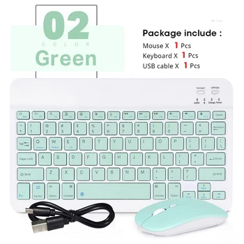 Mini Wireless Keyboard Bluetooth Keyboard For ipad Phone Tablet Portable Bluetooth Keyboard and Mouse For Samsung Xiaomi Android 12