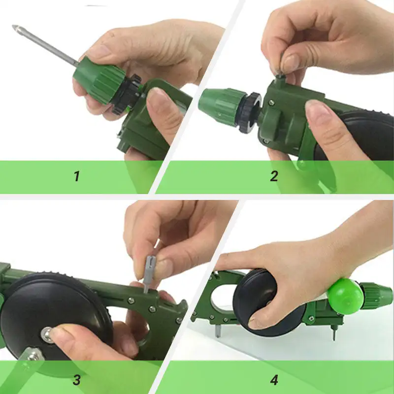 Multi-functional Glass Cutter with Drilling & Knife Sharpener Portable Manual Glass Tile Opener Hand-Held Ceramic Tile Cut