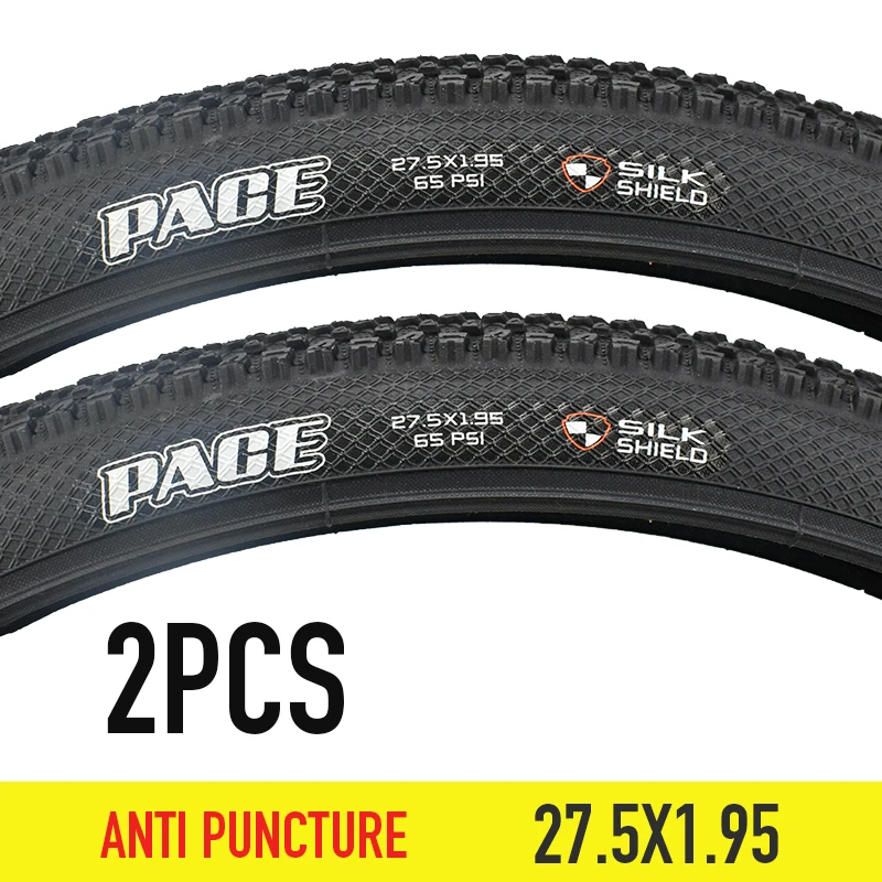 Durable Multi-Size Mountain Bike Tires Set - 2 Pack