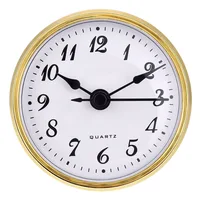 70MM Quartz Clock Inserts Movement Mechanism Replacement With A Back Cover Roman Arabic Numerals Home Decoration 2