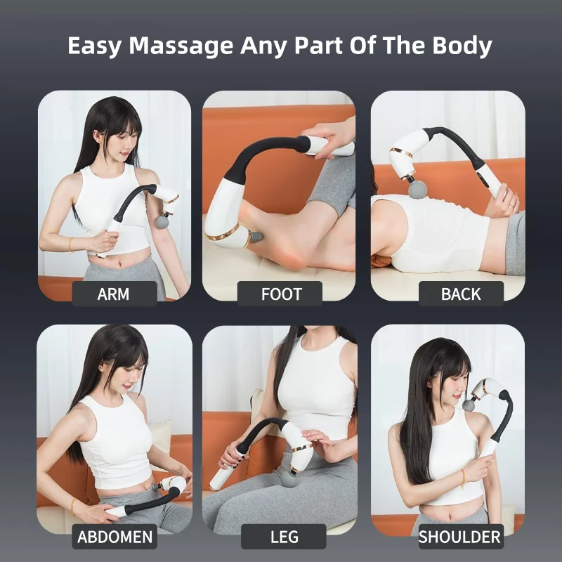 U Shaped Deep Tissue Massage Gun for Muscle Relaxation