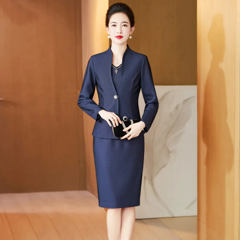 

Китайские свадебные платья Yourqipao для матери невесты, платья-ципамы, костюм из двух частей, Женская юбка на весну и осень 2023