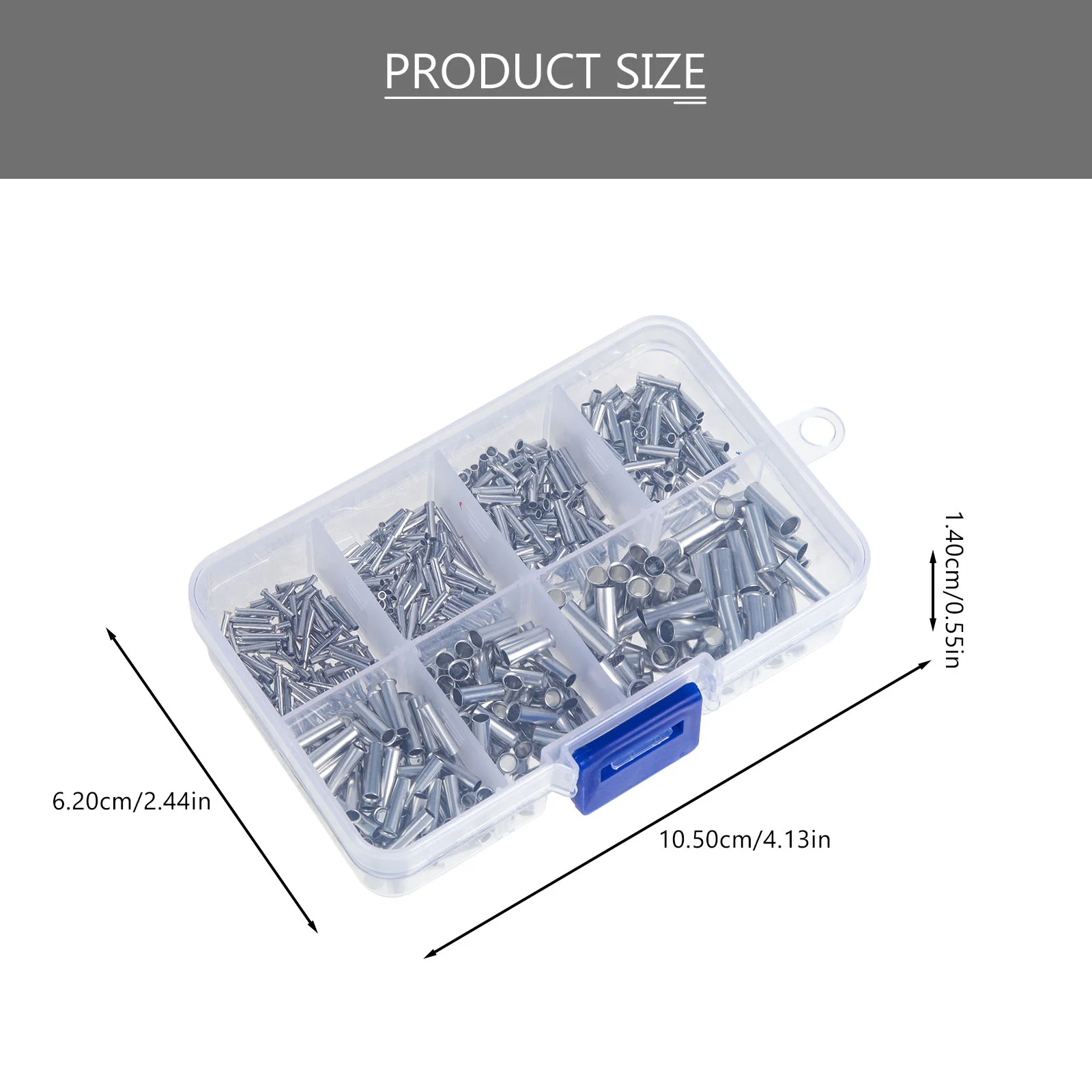 Metal Wire End Sleeve Ferrules Crimp Terminals Cable Ends Electric Crimping Kit Wiring Connectors Sleeves