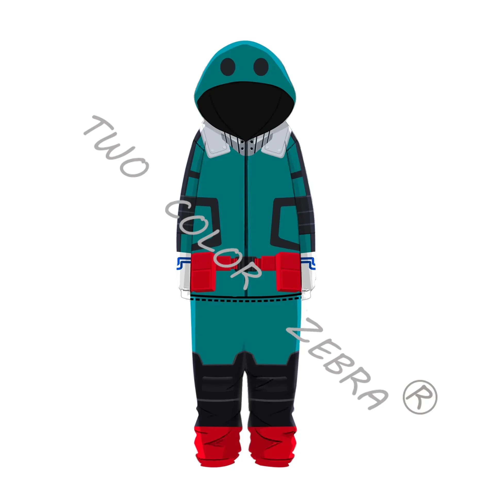 Anime My Hero Academia Izuku Midoriya Cosplay Costume Sleepwear