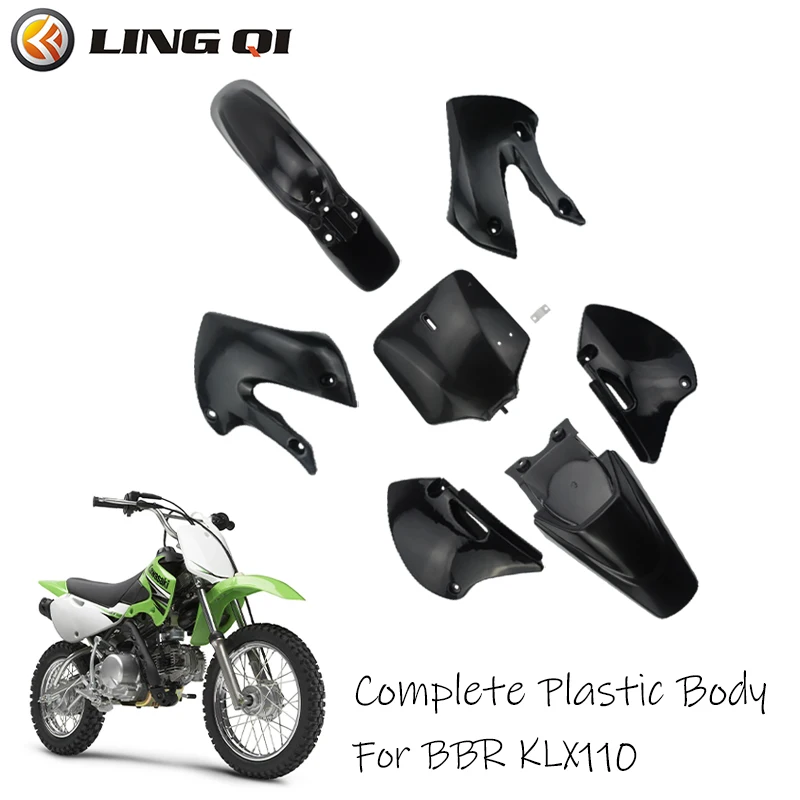 Motorcycle Fairing Kits For BBR KLX110 Style Body Set Plastic Fender