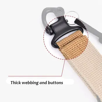 في الهواء الطلق رخوة إرفاق مشبك حزام ، EDC حزام حقيبة الظهر قفل ، حلقة تسلق سريعة ، التخييم زجاجة مياه شماعات ، حامل خطافات 2