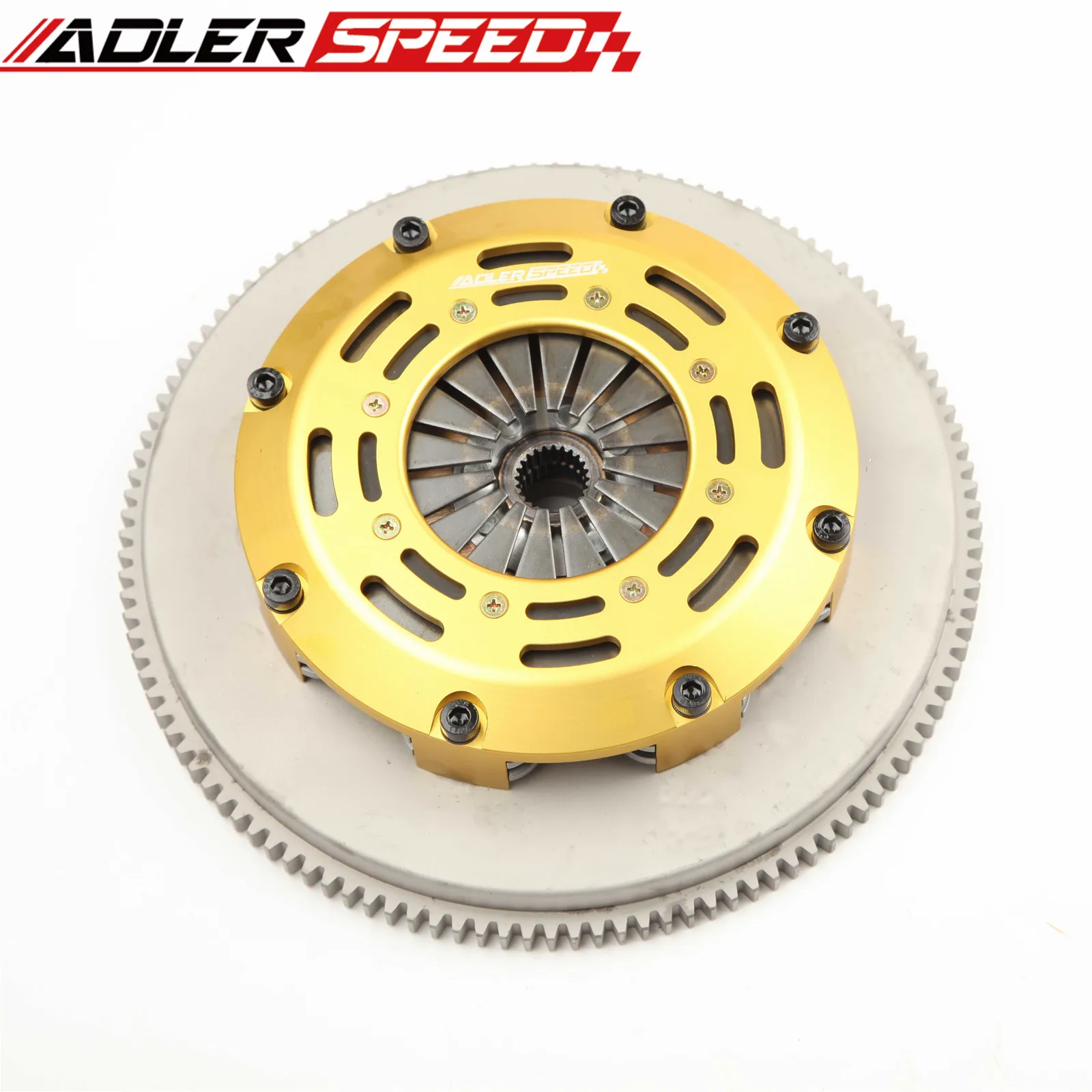 ADLERSPEED 7.25인치(185mm) 레이싱 클러치 트윈 디스크 키트 (닛산 스카이라인 RB20DET RB25DET 5단용)
