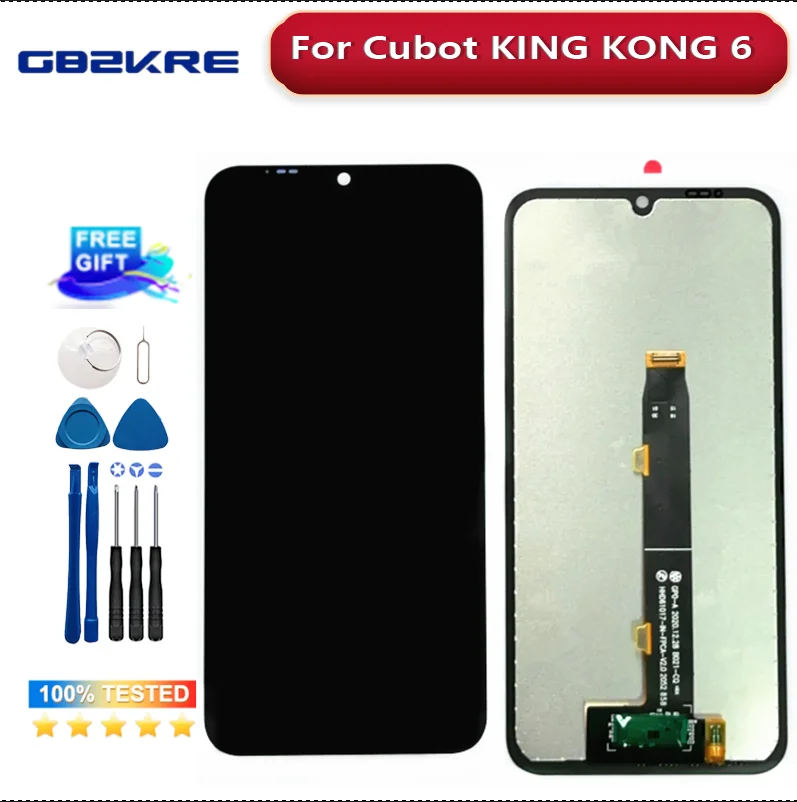 6.088 pollici per Cubot kingkong 6 LCD e Touch Screen Digitizer display modulo schermo riparazione parti di ricambio