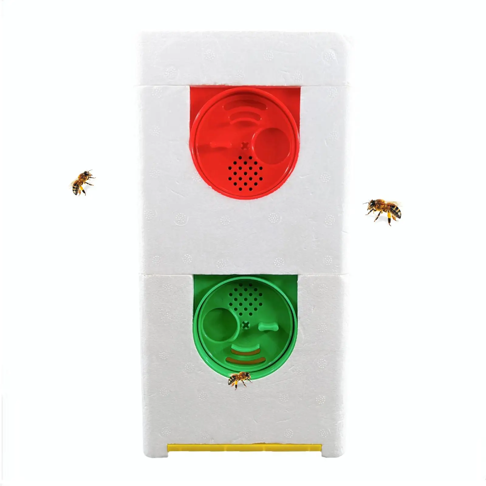 Queen Bees Rearing Box Double Layer Beekeeping 10 Frames Foam Hives Box Bees Mating Box DIY Beekeeping Hives Reserve Tools beekeeping tools,bee breeding box