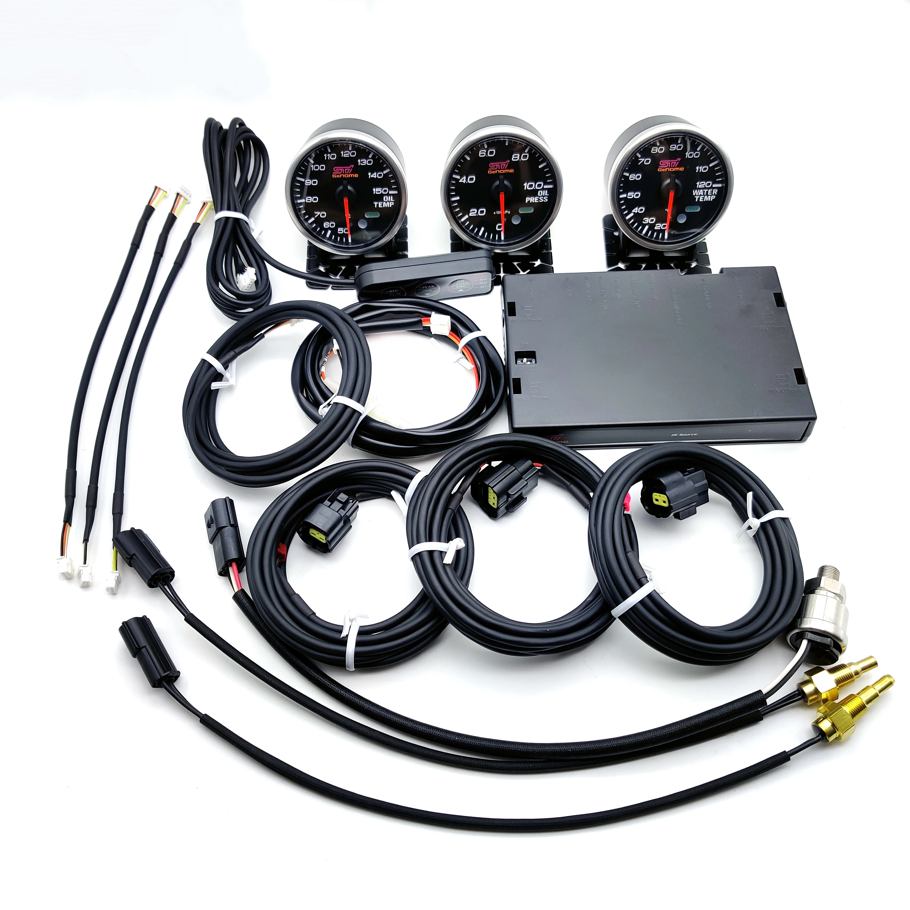 60mm STI Genome water temp oil temp oil press gauge FORESTER