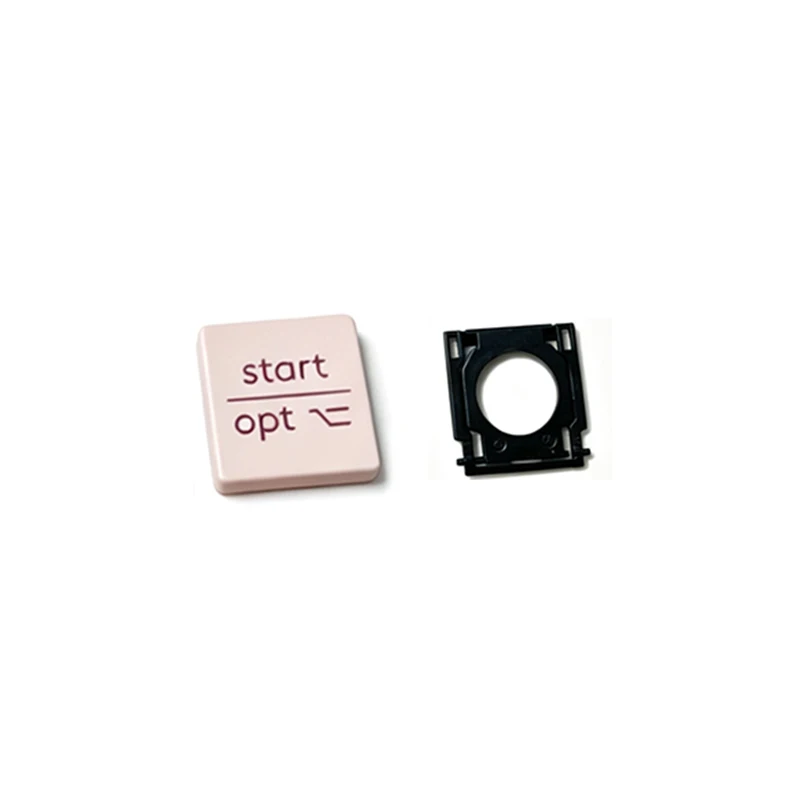 로지텍 K580 2.4G 무선 오피스용 핑크색 교체 브랜드 키캡, 시저 클립 힌지 버튼, 왼쪽 Ctrl FN 탭 키