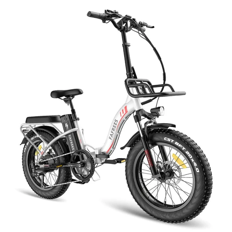 Fafrees F20 Max 2023 Versione 500W 22,5Ah 20 "Bicicletta Elettrica Pieghevole Step-Through Fat 25 Km/H 160Km 22.5Ah Batteria Samsung
