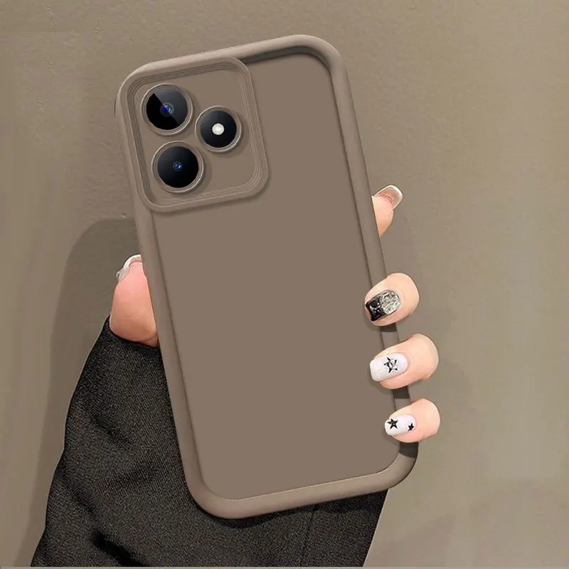 Matte Anti-Drop Soft Silicone Bumper Phone Case - Full Protection Cover